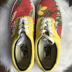Tropical Vans sneakers size 5.5